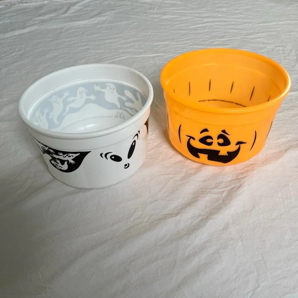 Vintage McDonald's Halloween buckets from 1993